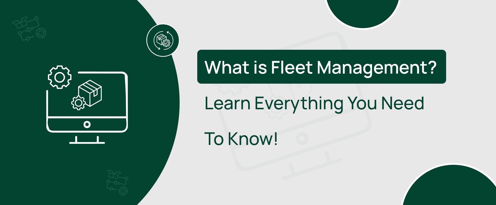 What is Fleet Management?