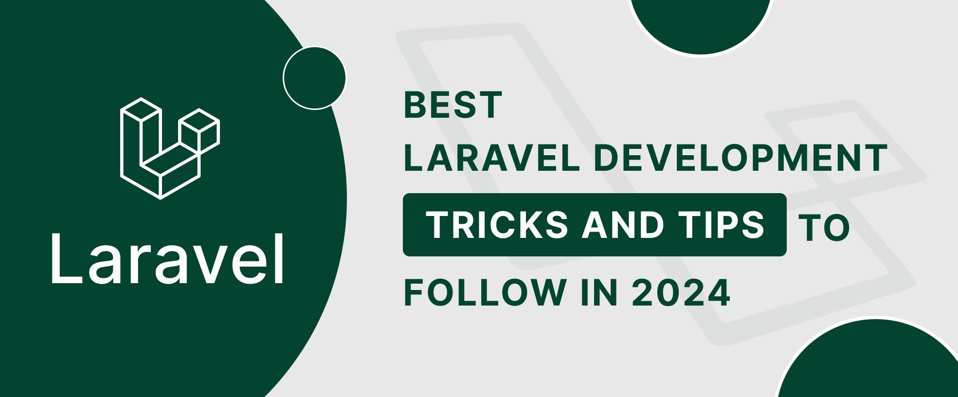 Laravel development tips and tricks