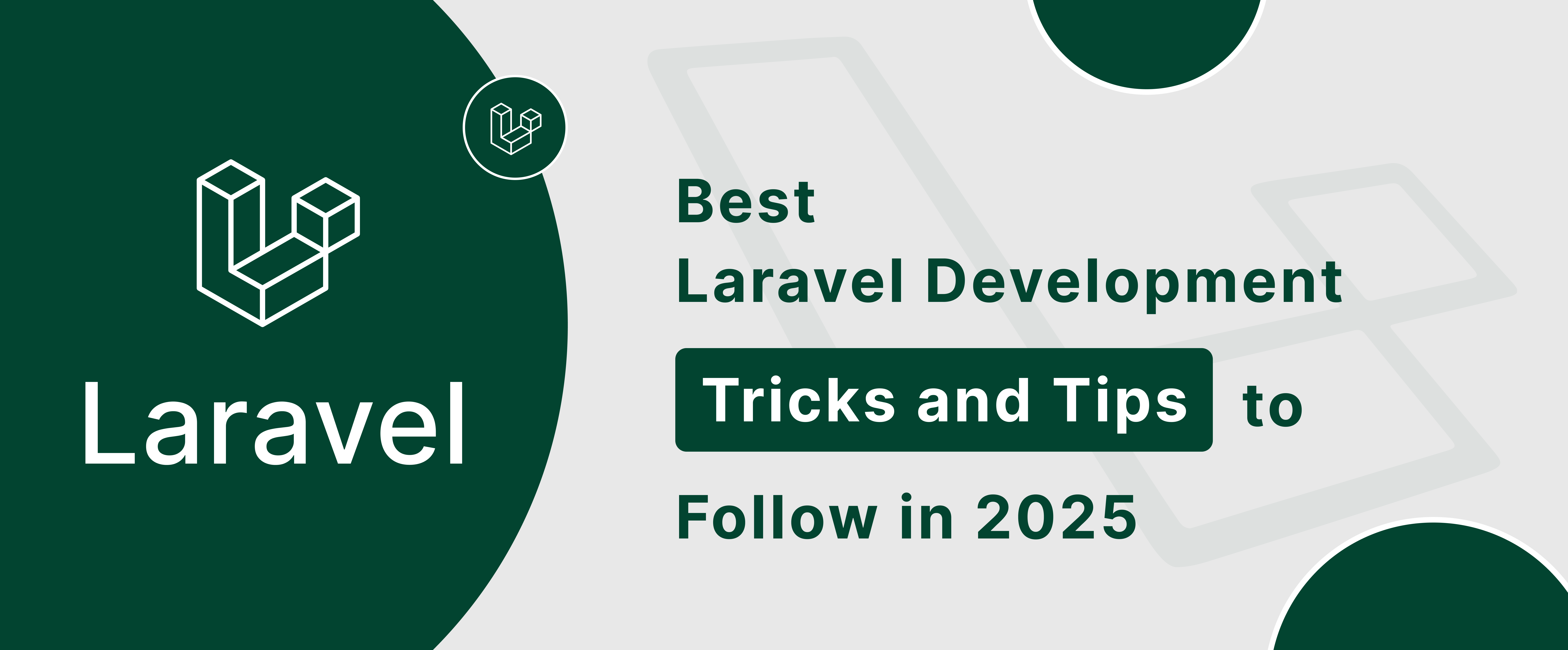 Laravel development tips and tricks